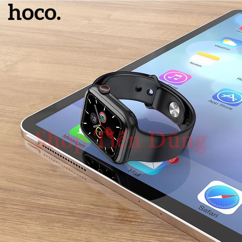 Đồng hồ thông minh Hoco Y1 kết nối Bluetooth hỗ trợ nghe gọi, theo dõi sức khỏe, thể thao, chống nước, cảm ứng