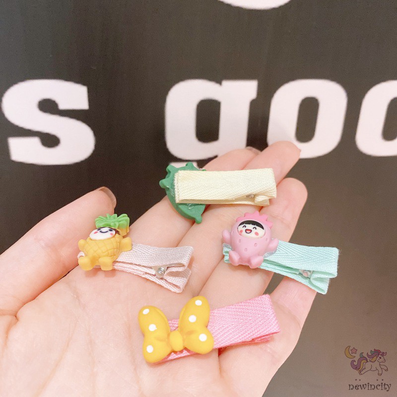 Bộ Kẹp Tóc Thiết Kế Xinh Xắn Dành Cho Bé Gái