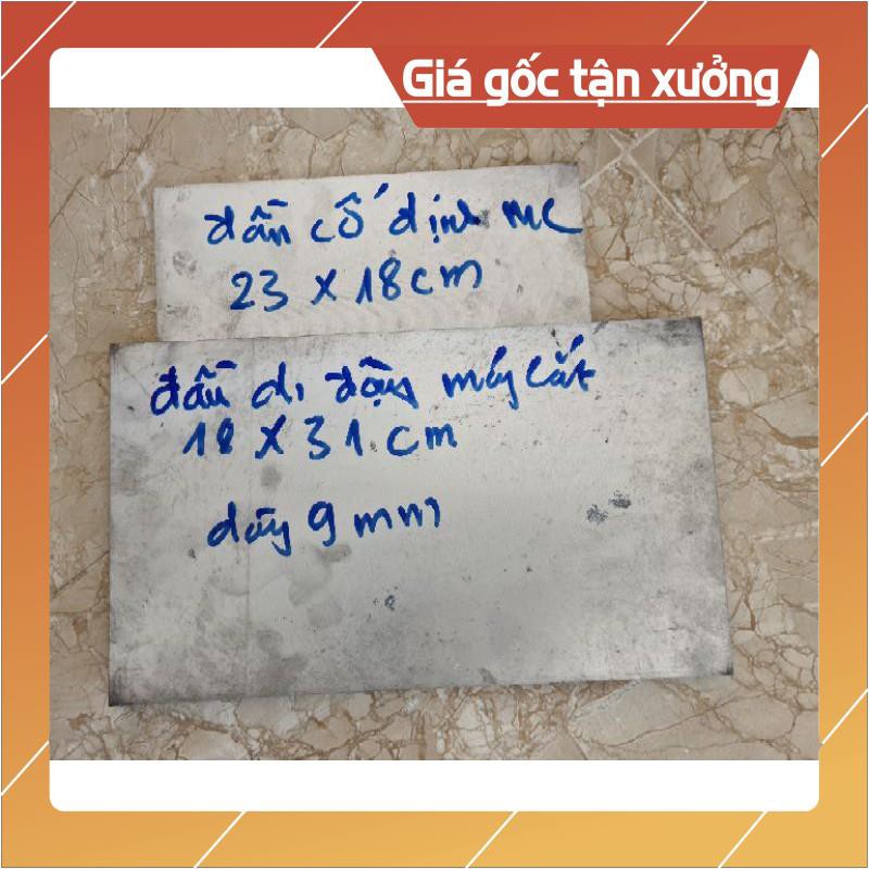 Tấm nhôm đúc mặt bàn máy cắt 1 đầu, 2 đầu 06-08-09S