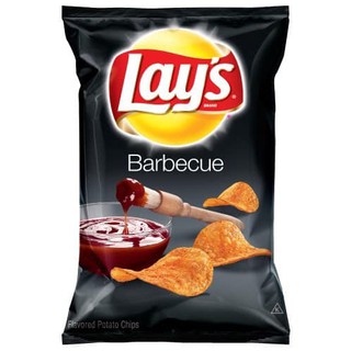 Bánh Snack Khoai tây chiên vị BBQ Lay's gói 184.2g nhập khẩu Mỹ