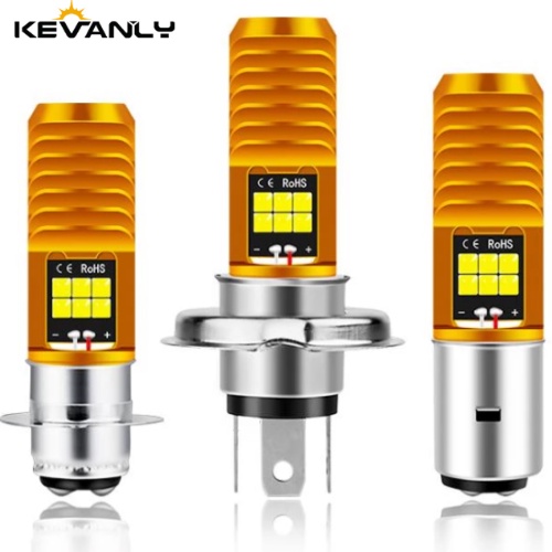 Đèn pha xe máy KEVANLY H4 6000K thông dụng