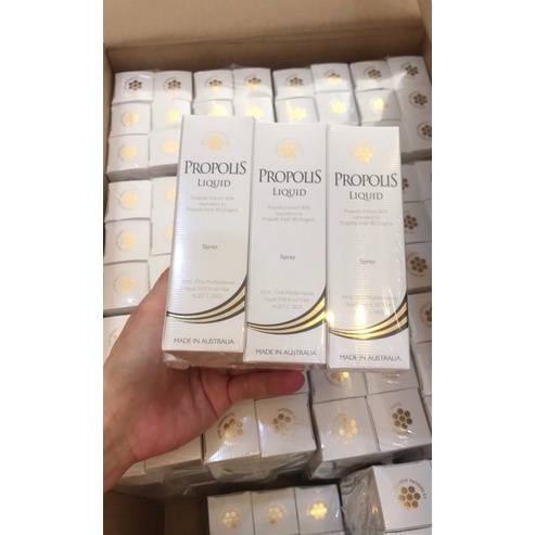 KEO ONG XỊT HỌNG VITATREE / PROPOLIS LIQUID DIỆT KHUẨN HÀNG ÚC