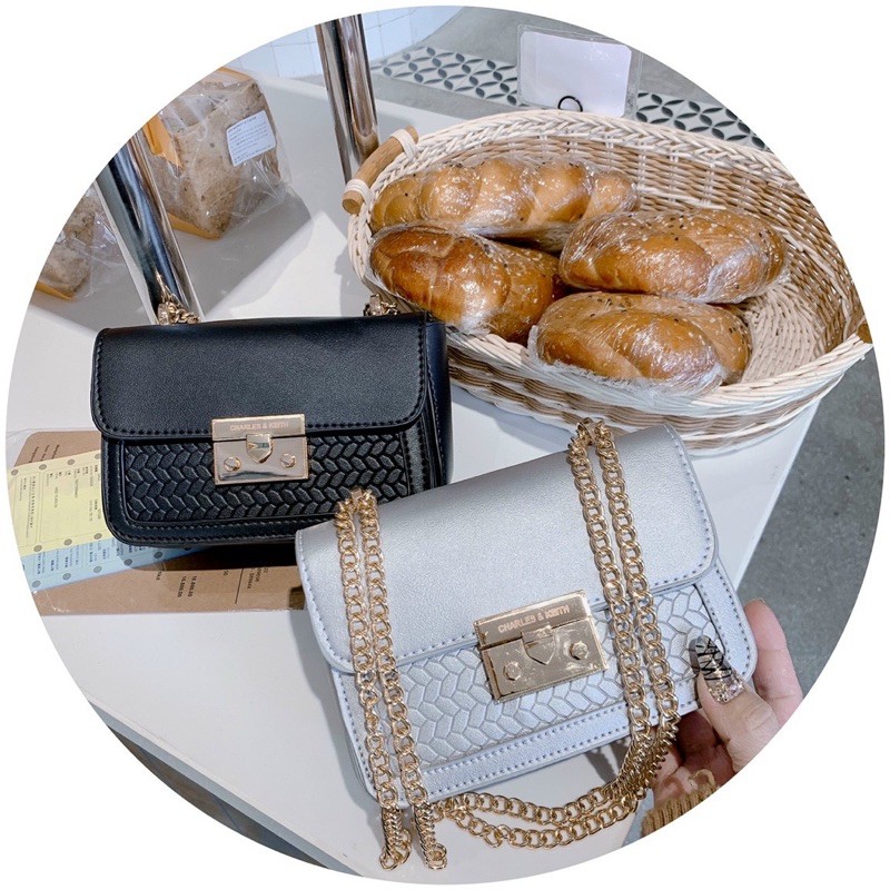 Túi CNK MINI XÍCH VÀNG