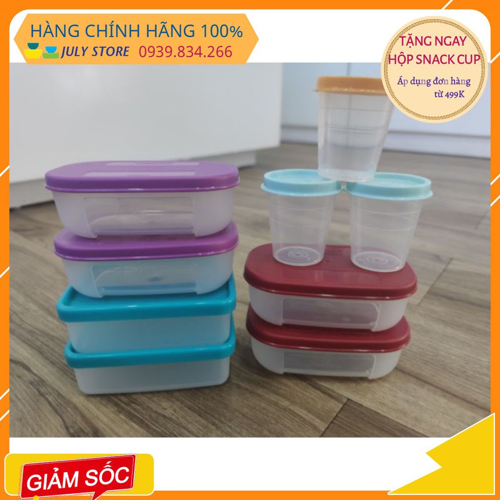 Hộp Bảo Quản Tupperware Freeship Extra Trữ đông / mát size Mini