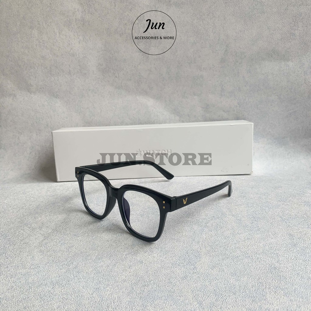 Kính Mát Giả Cận Unisex GM Wild Wild Thay Được Tròng Cận - Kính Mắt Chữ V Phong Cách Hàn Quốc Chống Tia UV400 | BigBuy360 - bigbuy360.vn