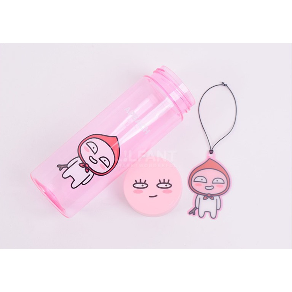 Bình Nước Kakao Friends Apeach trong suốt dễ thương siêu cute KF6320