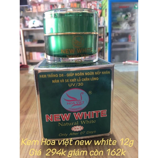 kem Hoa việt new white 12g