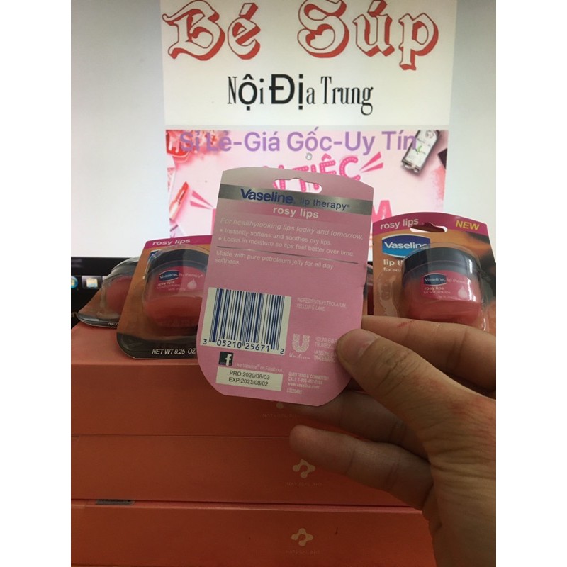 Son dưỡng môi VASELINE hồng