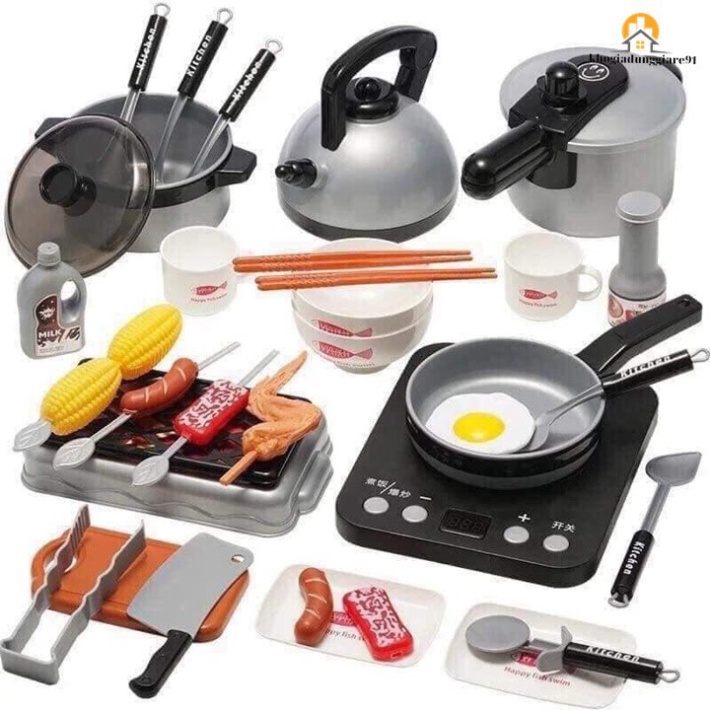 Bộ đồ chơi nấu ăn cho bé - Bộ nấu ăn 36 món