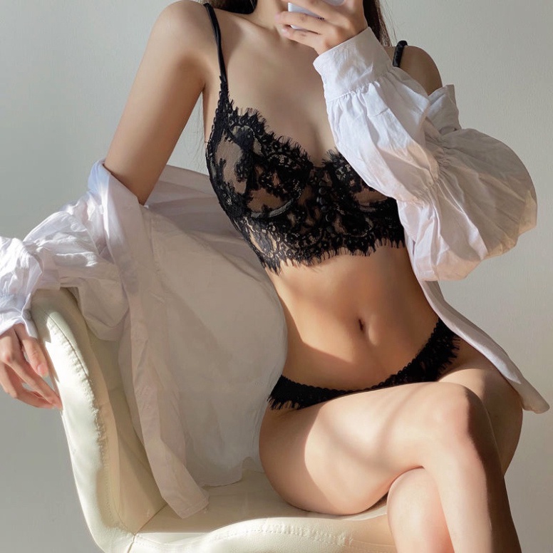 Áo bra bralette corset ren có gọng nâng ngực sexy 0049