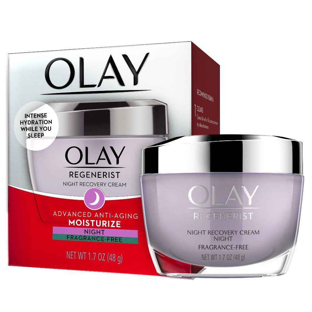 [DATE 19/3/2023] Kem dưỡng Olay dùng ban đêm Olay Regenerist Night Recovery Cream (Không mùi) 48G