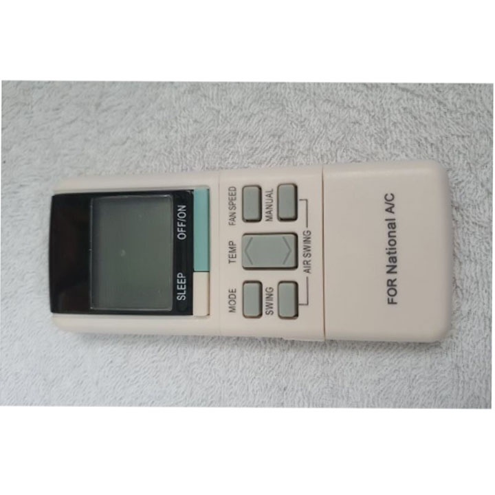 Điều khiển remote điều hòa, máy lạnh NATIONAL AC [ HÀNG ZIN]