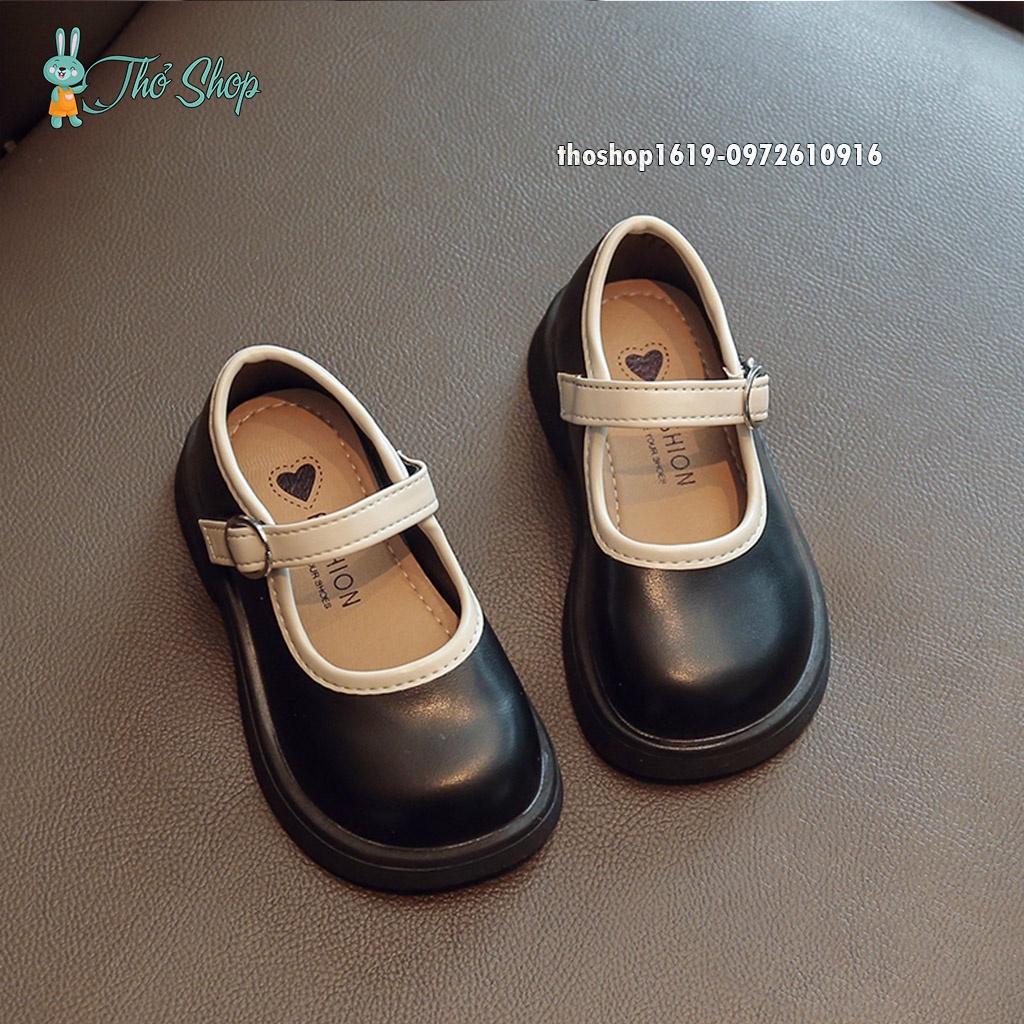 Giày Búp Bê vintage cho bé gái chất siêu mềm,đế đẹp