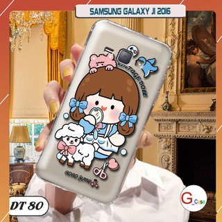 Ốp lưng dẻo trong in hình cho Samsung Galaxy J1 2016