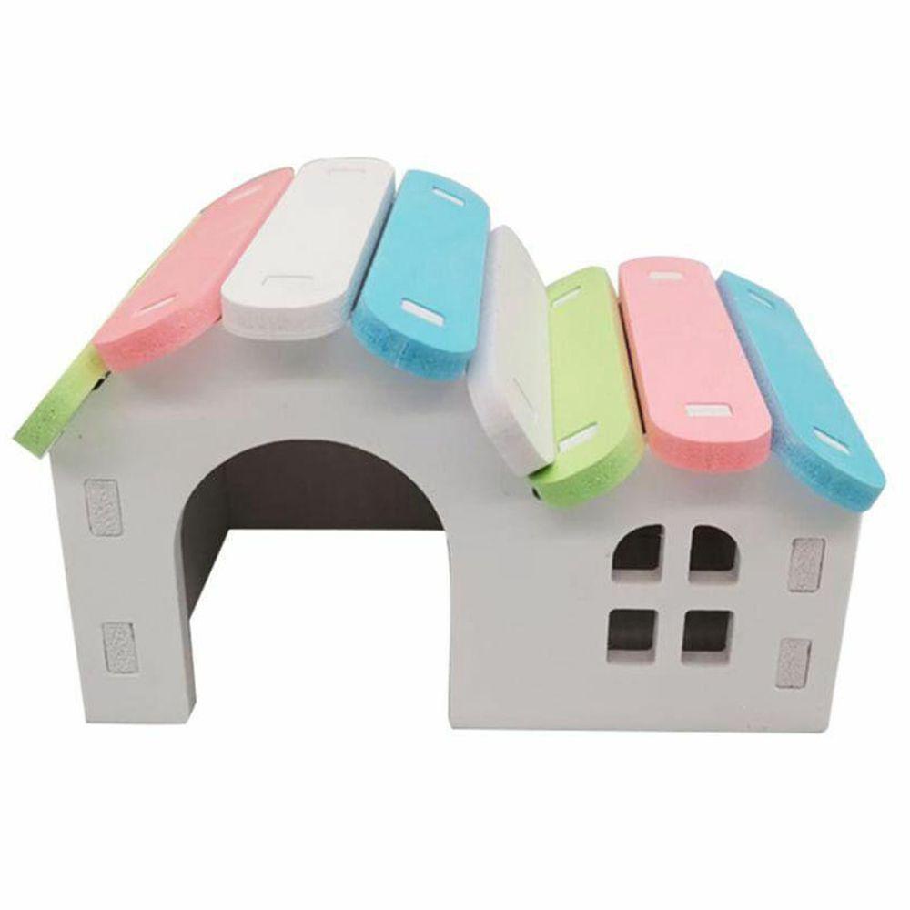 Nhà Nhựa PVC Dễ Thương Dành Cho Chuột Hamster