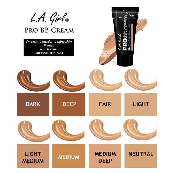 KEM NỀN DẠNG TUÝP L.A GIRL PRO BB CREAM HD HIGH-DEFINITION BEAUTY BALM