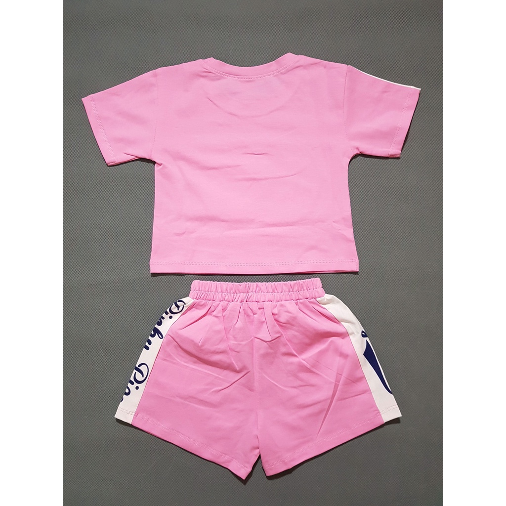 Bộ thun cotton bé gái in ngựa pony pinky pie bé 10-40kg