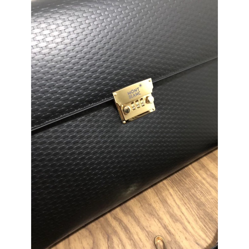 Cặp da doanh nhân khóa số MontBlanc