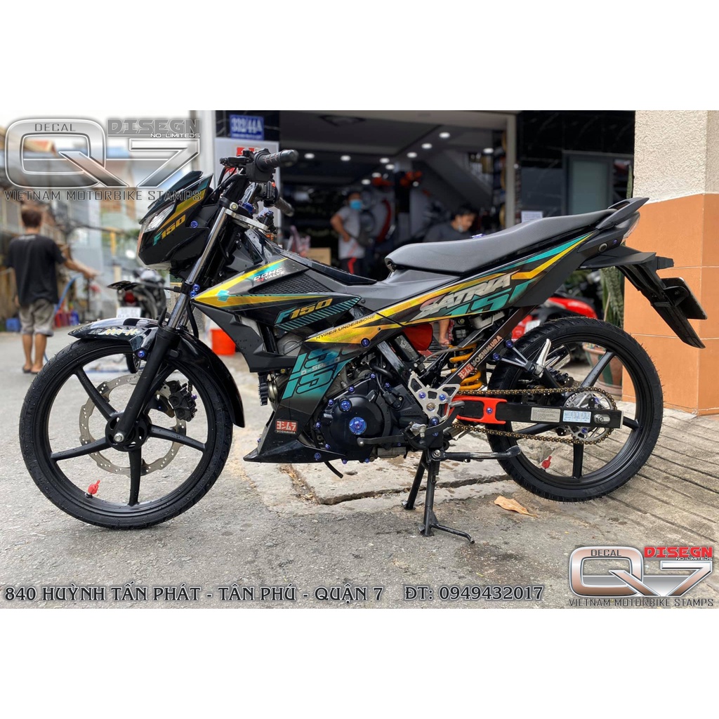 TEM RỜI RAIDER FI - XANH ĐEN