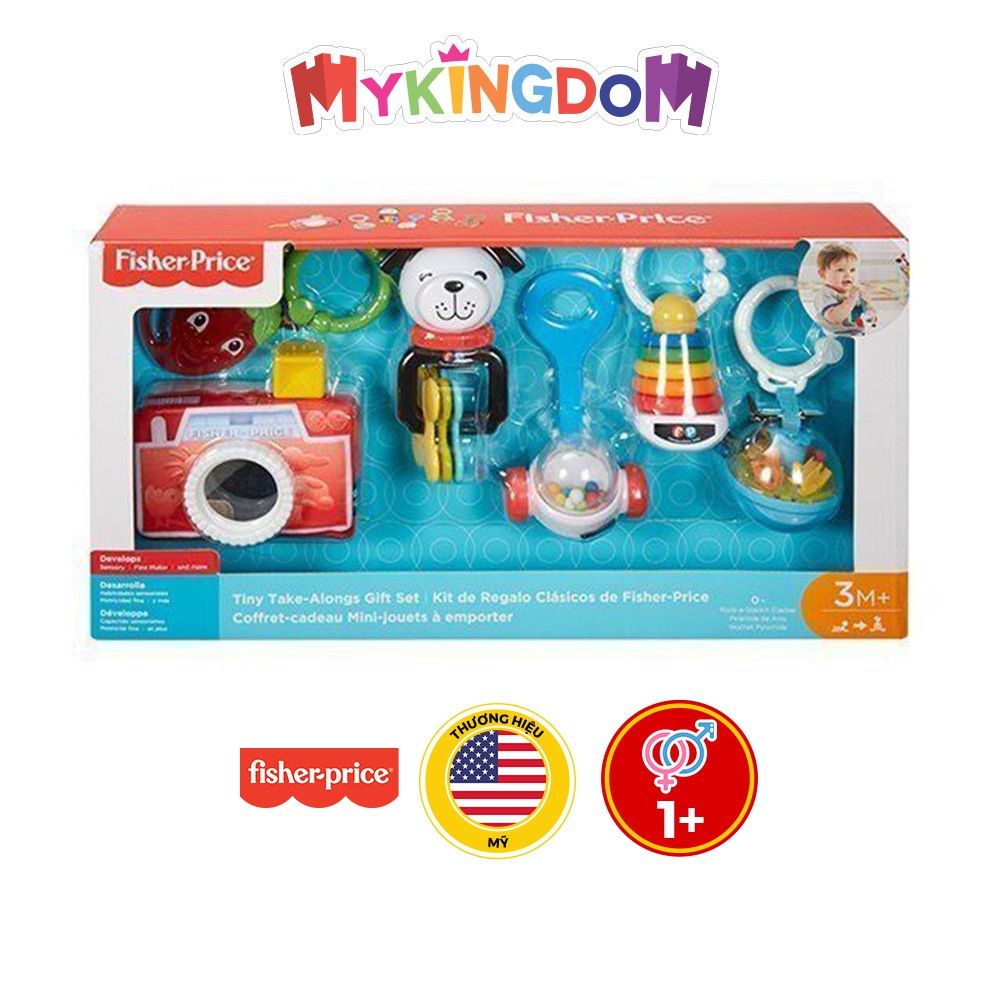 Bộ đồ chơi lục lạc cho bé nhỏ FISHER PRICE FBH63