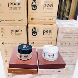 Peel da bóc tách tảo sâm meea + kem phục hồi da