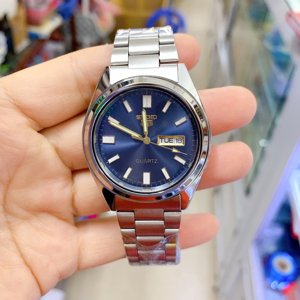 Đồng Hồ Nam SEIKO Lịch Lãm Bảo Hành 3 Năm Chống Nước Tốt - Đồng Hồ Uy Tín
