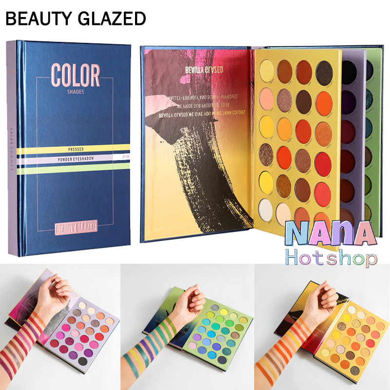 (hàng Mới Về) Bảng Phấn Mắt Beauty Glazed 60 Màu / 63 / 72 Màu Sắc Long Lanh Quyến Rũ | BigBuy360 - bigbuy360.vn