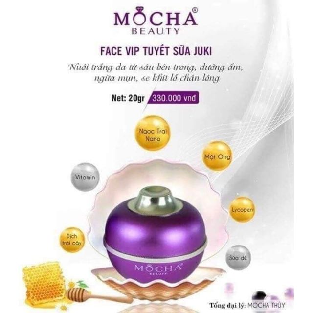 FACE VIP TUYẾT SỨ MOCHA .SX 2020