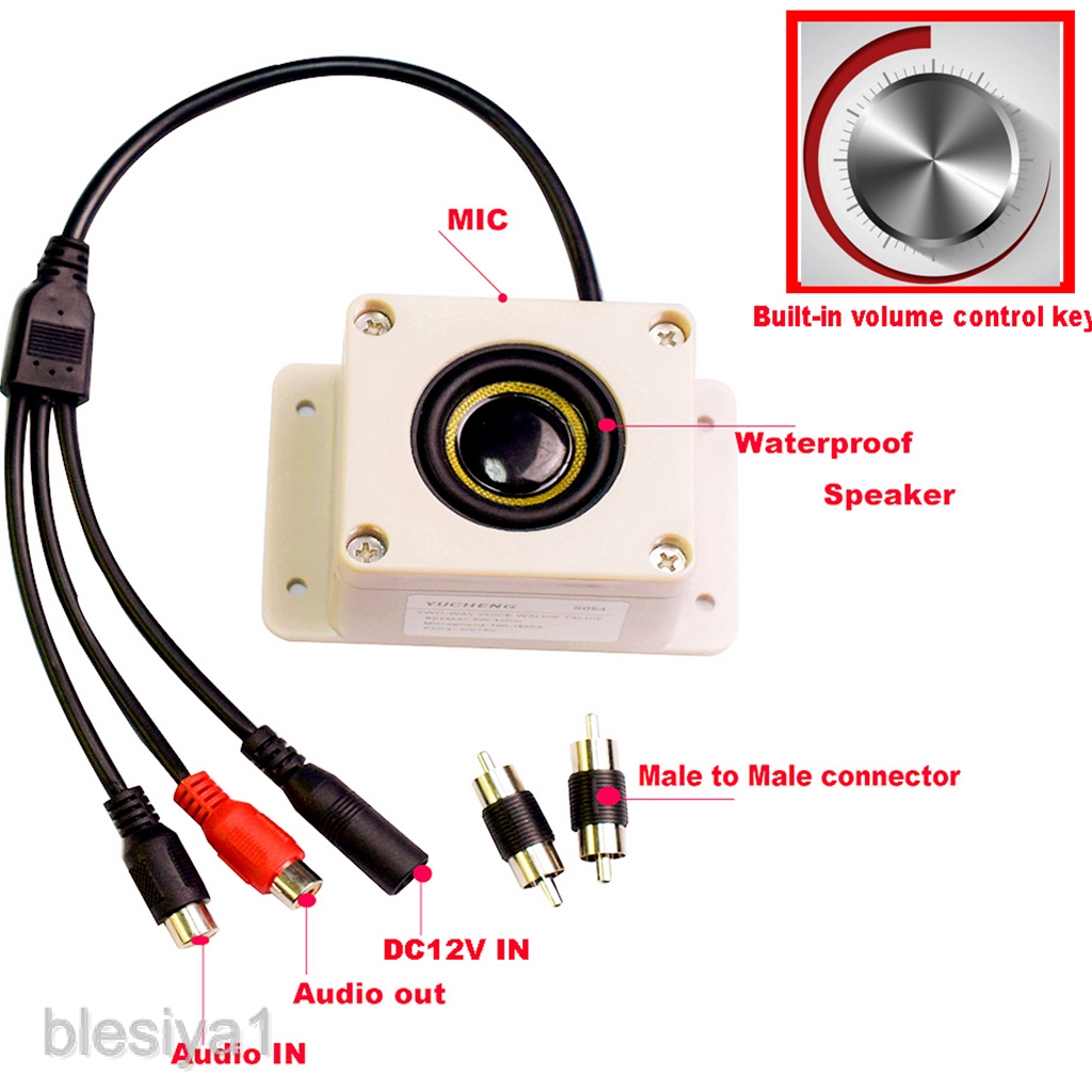 Loa ngoài trời chống nước có mic cho camera an ninh | BigBuy360 - bigbuy360.vn