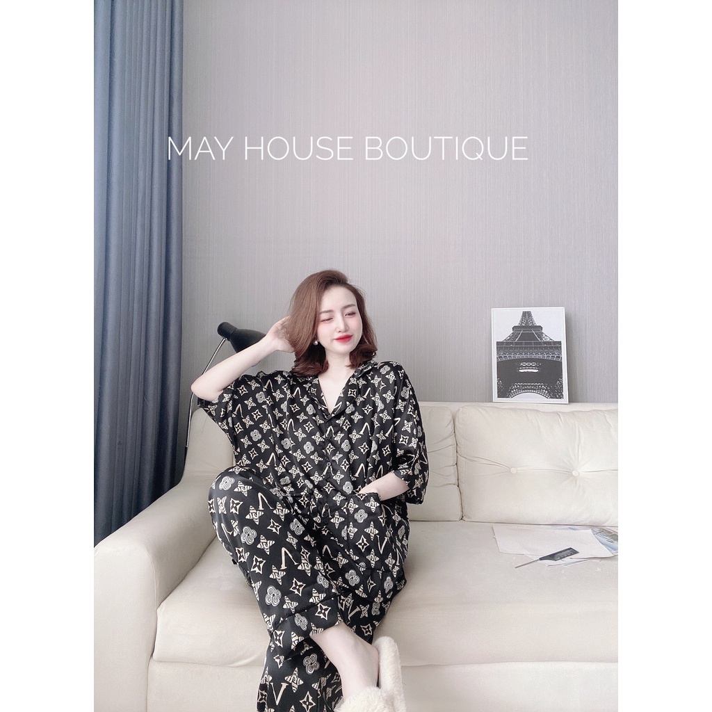 Đồ bộ Dài Cánh Dơi Bigsize 50-100kg Lụa Mango sang trọng Mặc Nhà Cho Nàng Múp | BigBuy360 - bigbuy360.vn