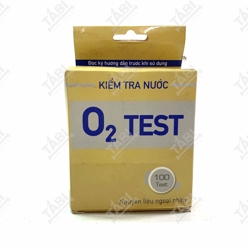 Bộ 2 Chai Test O2 Cho Hồ Cá Thuỷ Sinh Thuỷ Phước - Bộ Kiểm Tra Oxy Bể Cá