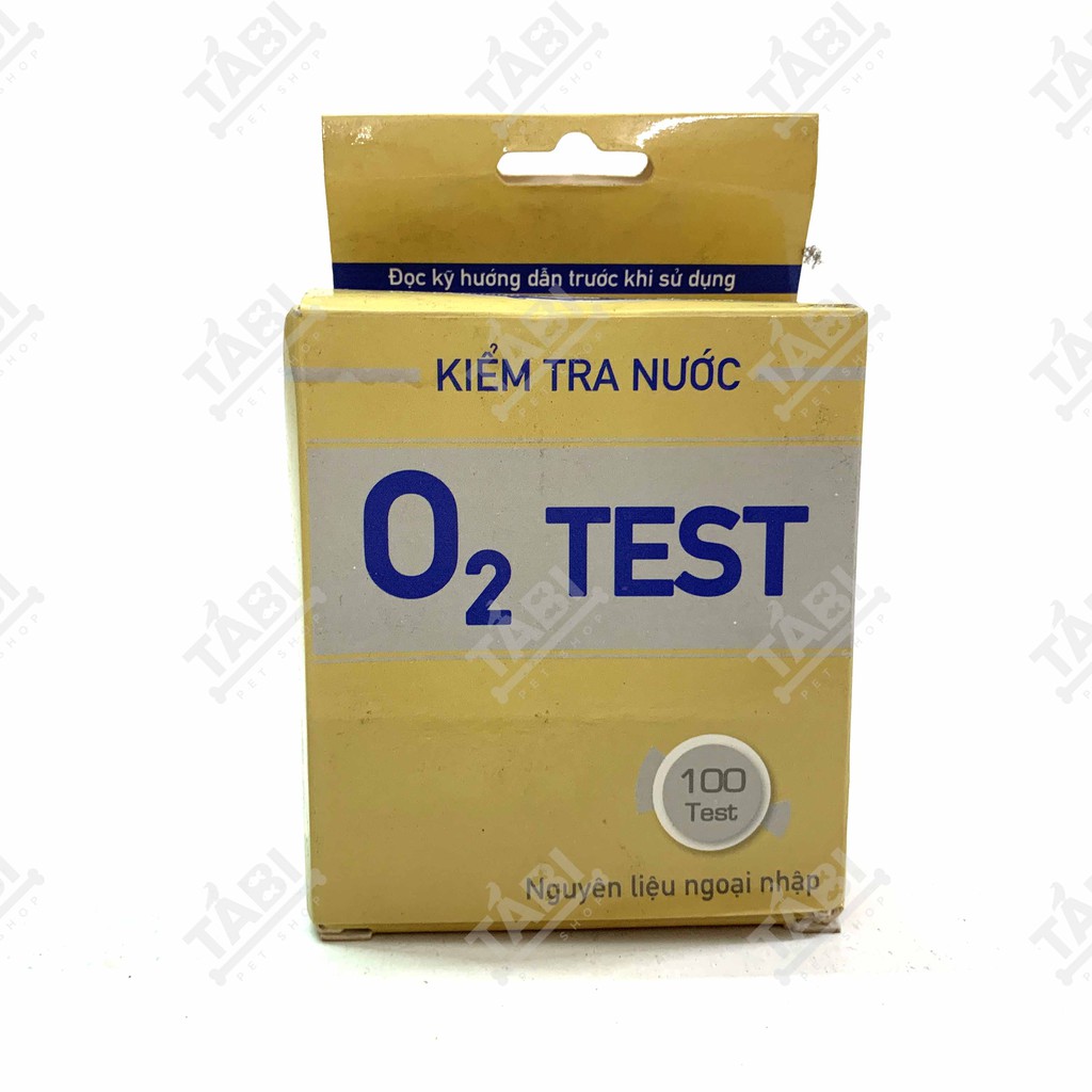 Bộ 2 Chai Test O2 Cho Hồ Cá Thuỷ Sinh Thuỷ Phước - Bộ Kiểm Tra Oxy Bể Cá [TEST O2 XANH]