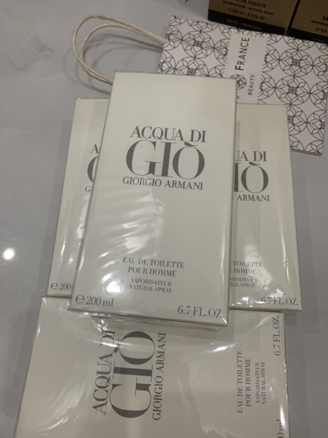 [Mã COSSALE27 giảm 80K đơn 1000K] Nước hoa nam acqua di gio pour homme EDT 200ml full seal | BigBuy360 - bigbuy360.vn