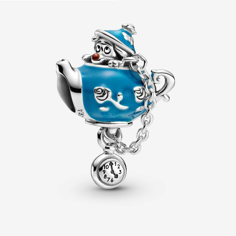 Mặt Dây Chuyền Mạ Bạc S925 Hình Alice in Wonderland