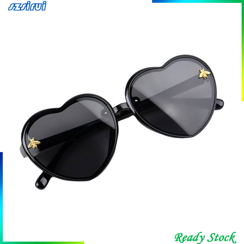 [Ready Stock]Heart Shape Kids Sunglasses Eyewear for Children Gift Party UV400 Protection