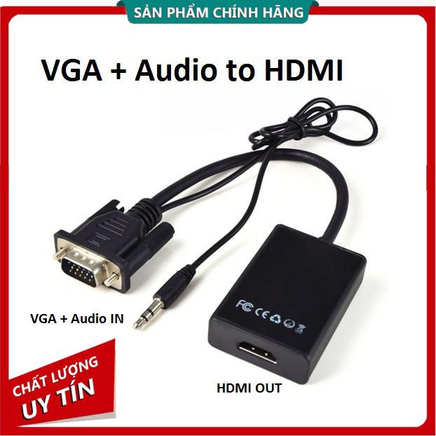 Cáp chuyển tín hiệu Vga + Audio Sang HDMI