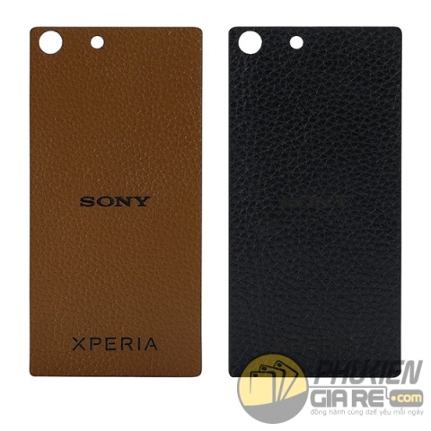 Miếng dán da Sony M5 da bò 100% (Made in Việt Nam)