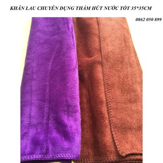 KHĂN LAU XE CHUYÊN DỤNG THẤM HÚT NƯỚC TỐT 30*50cm