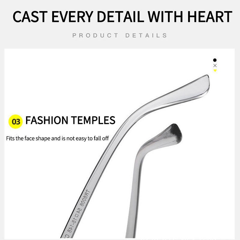 Kính Chống Bức Xạ PTQ Thời Trang Cho Nam