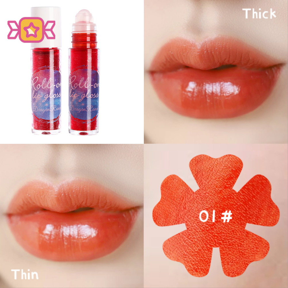 [Hàng mới về] Son kem dưỡng ẩm lâu trôi thiết kế đầu lăn tiện dụng | BigBuy360 - bigbuy360.vn