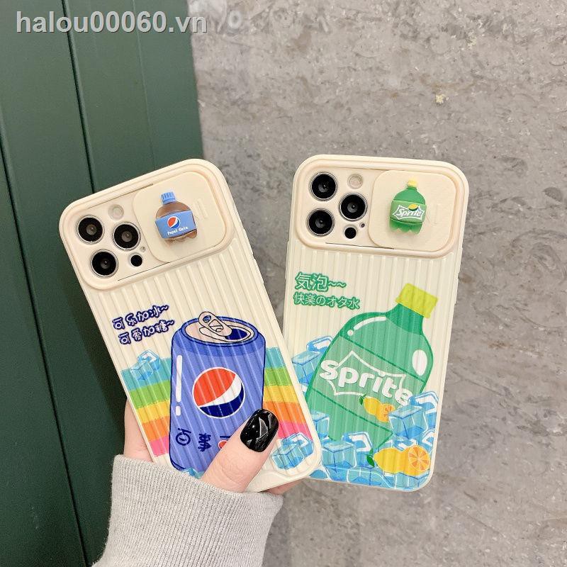 Ốp Điện Thoại Mềm Hình Pepsi Cho Iphone 11promax Iphone12 Sprite Xr / Xs 8plus 7p