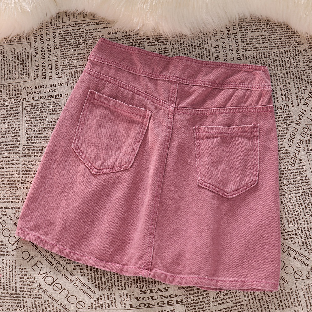 NUZIRO  Áo thun ngắn tay + chân váy lưng cao  thời trang nữ