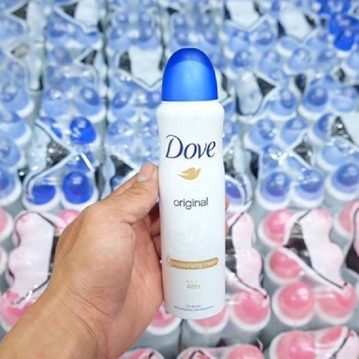 Xịt khử mùi Dove Original Moisturising Cream 48h