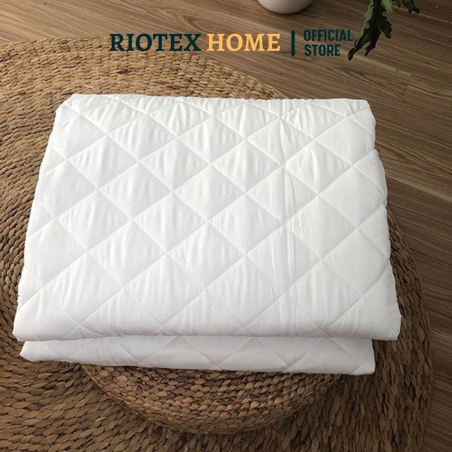 Chăn  Cotton Chần Bông RIOTEX Cao Cấp Trắng Trơn - Trắng Sọc  Cho Khách Sạn, Nhà Nghỉ..