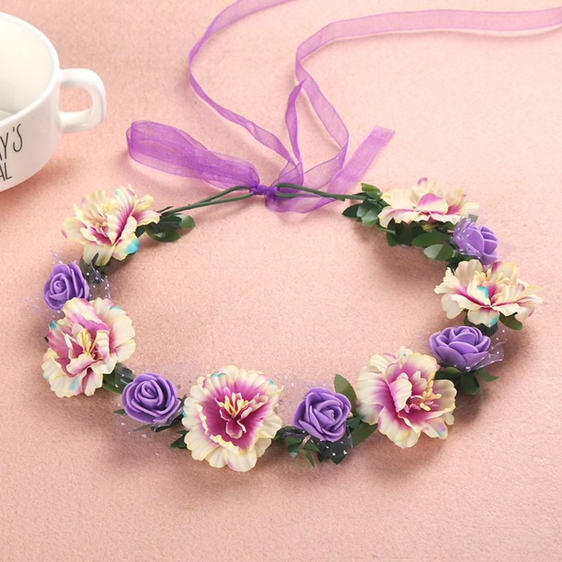 Vòng Hoa Đội Đầu Cô Dâu