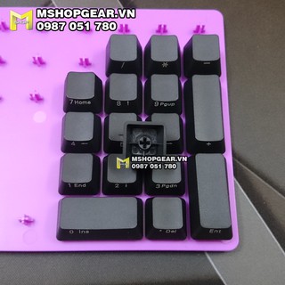 Set keycap Numpad thick pbt oem profile ninja print 17 keys