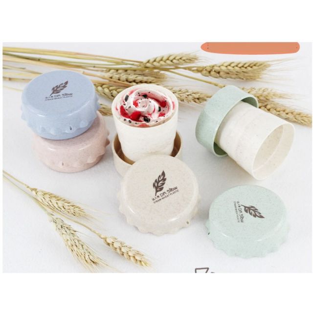 Ly xếp gọn hình lúa mạch