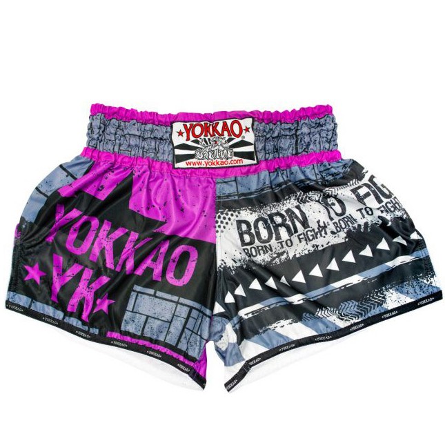 Quần Muay Thai Yokkao TYBS-104 Carbonfit &quot;Hustle&quot; - Violet