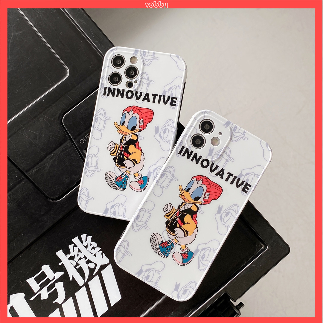 Ốp Lưng Nhựa Mềm In Hình Vịt Donald Dễ Thương Cho Iphone12 Mini 11 Pro Max 7 / 8plus Se2020 X / Xs Xr Xsmax | BigBuy360 - bigbuy360.vn
