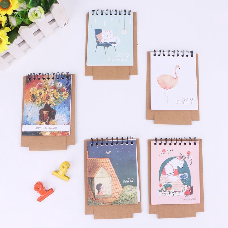 Lịch Mini Để Bàn 2019